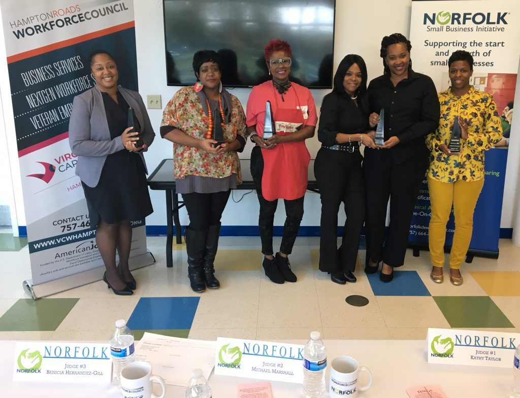Southside Small Business Biz Cafe Pitch Competition winners